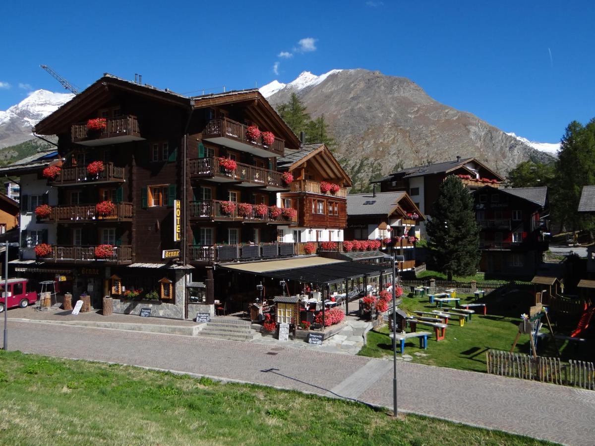 Hotel Tenne Saas-Fee Bagian luar foto