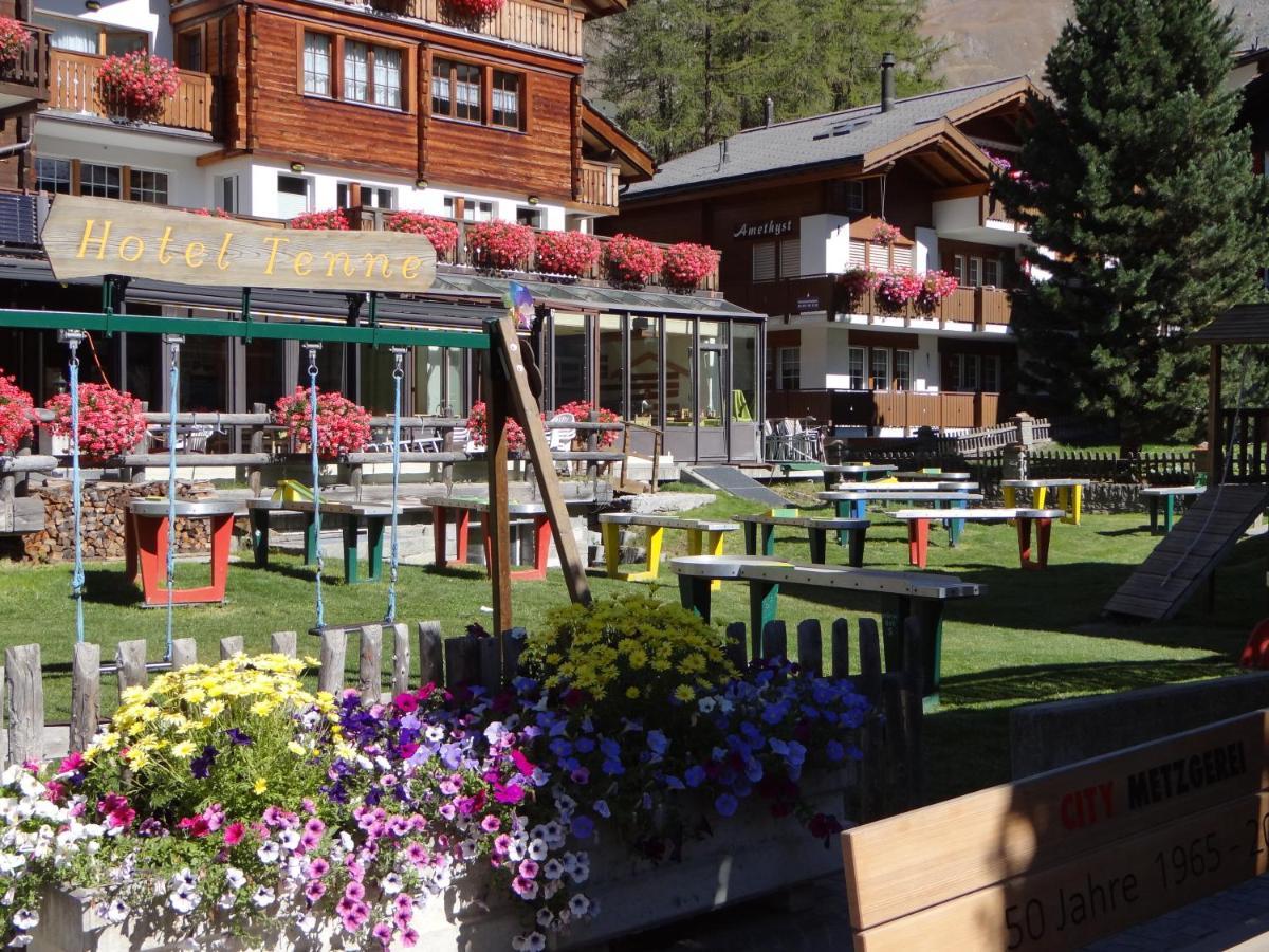 Hotel Tenne Saas-Fee Bagian luar foto