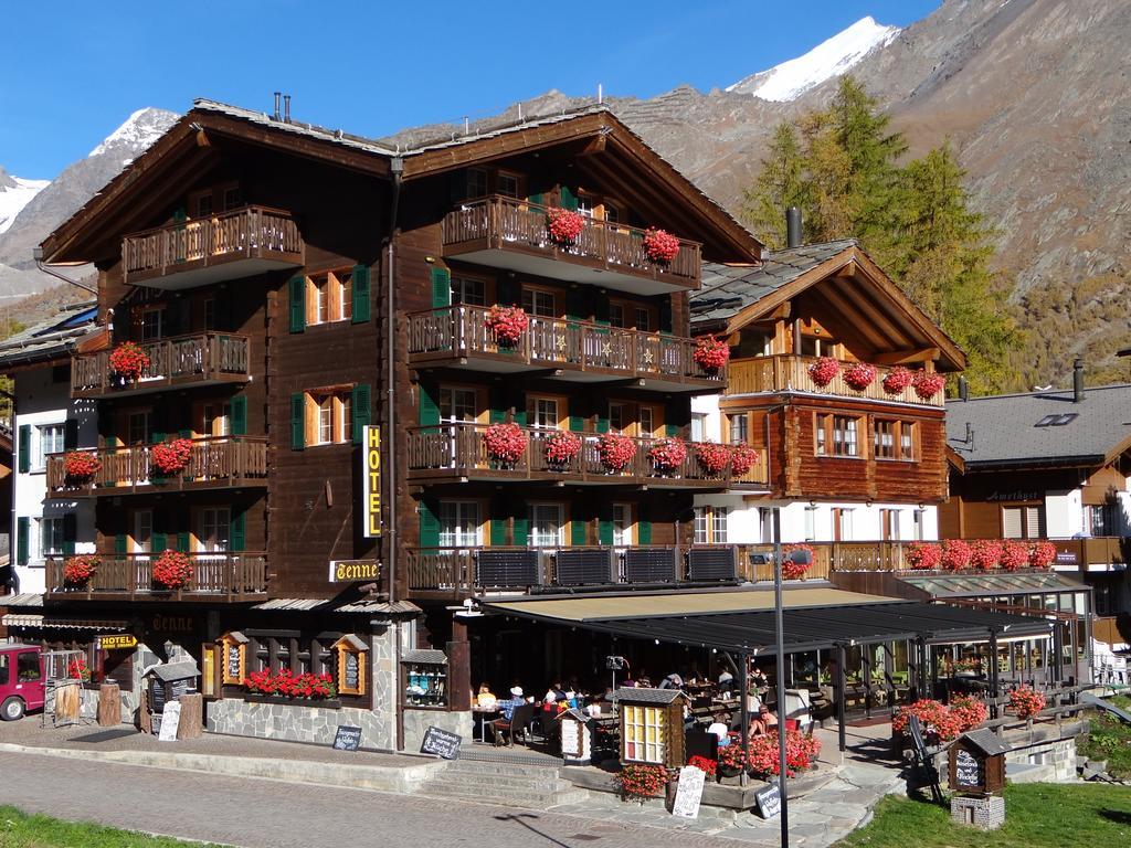 Hotel Tenne Saas-Fee Bagian luar foto
