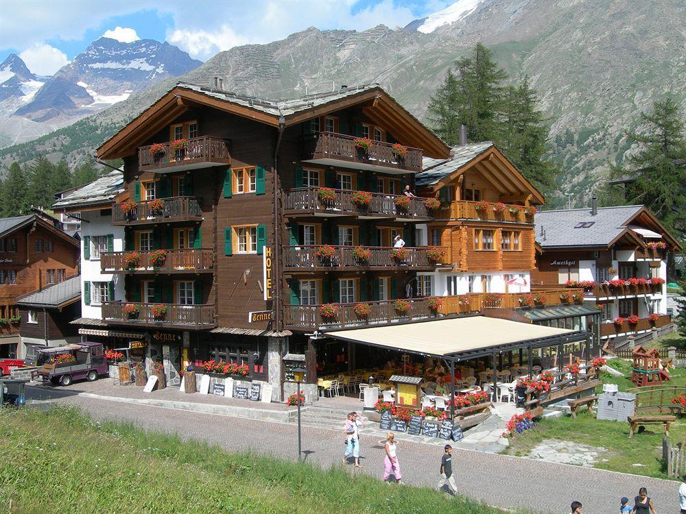 Hotel Tenne Saas-Fee Bagian luar foto