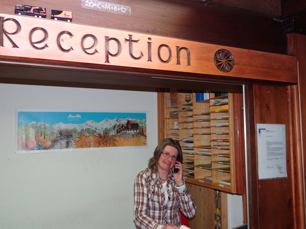 Hotel Tenne Saas-Fee Bagian luar foto